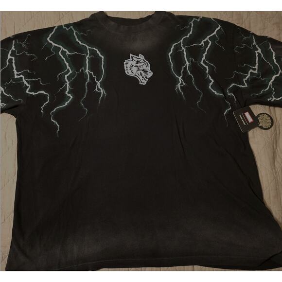 Darc Sport x Marvel "Doomstruck"  Oversized XLARGE Tee in the Black Drift Wash - Picture 2 of 3